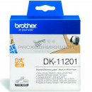 BROTHER DK11201 стандартные адресные наклейки (29 x 90 мм) 400 шт.